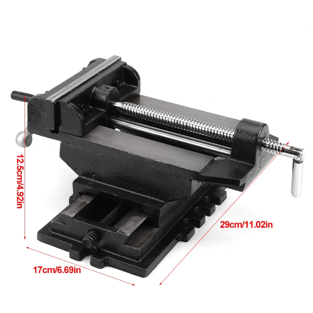 6in крест слайд дрель Пресс тиски, стол с зажимом на плоскогубцы фрезерные держатель vice зажима Настольный станок для заточки машиной индустрии тиски инструмента мастерской
