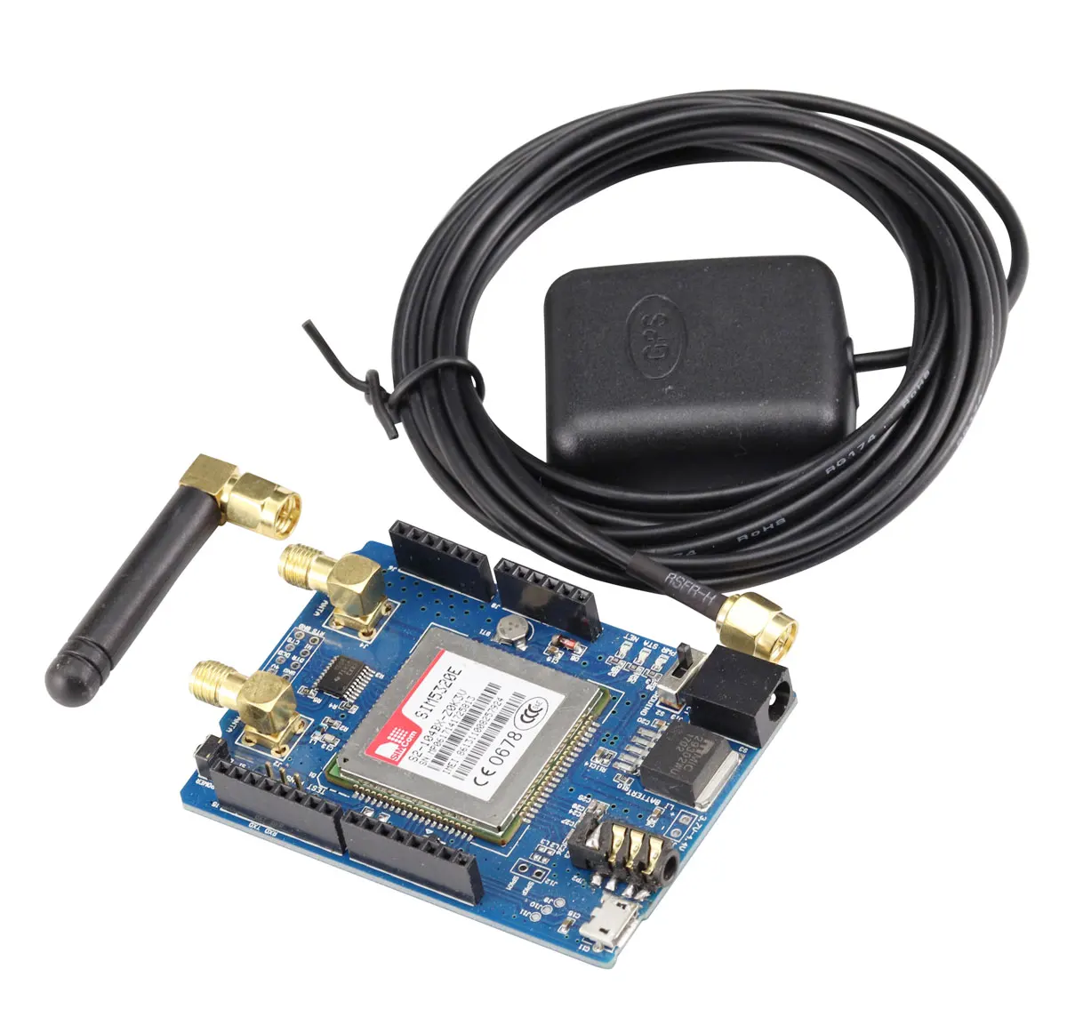 Плата разработки Aihasd 3G SIM5320E плата расширения GSM GPRS четырехдиапазонная антенна