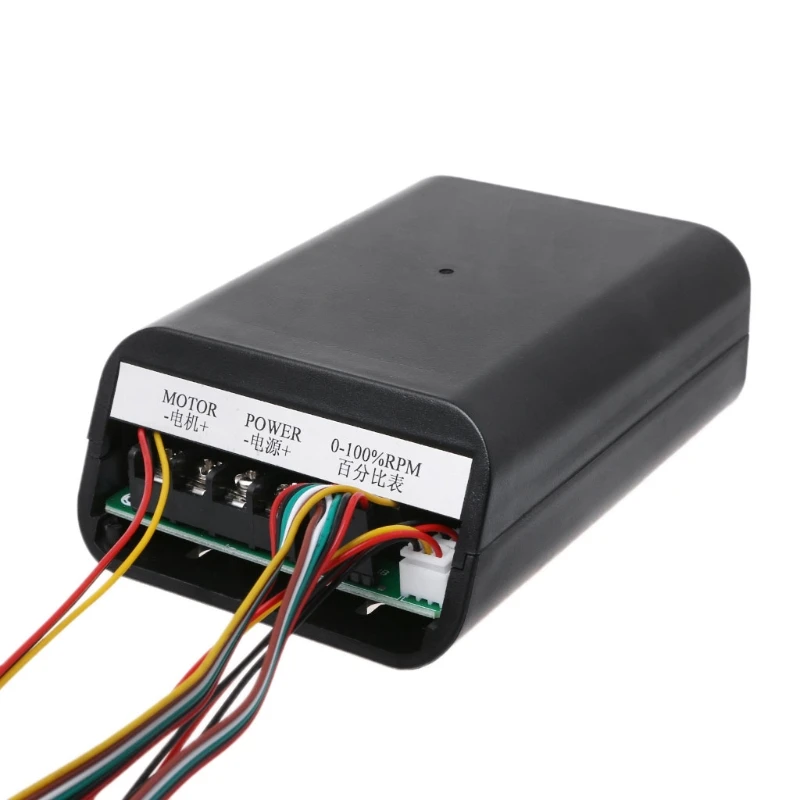 DC 10 55V Макс 60A ШИМ контроллер скорости двигателя 0 ~ 100% регулируемый привод