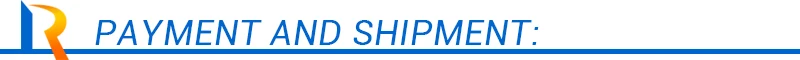 Payment and Shipment