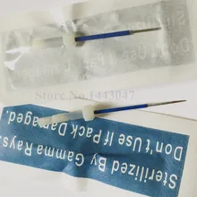 Fresshipping 50 шт Перманентный макияж бровей губ 2 R иглы и 50 шт татуировки Советы для перманентного макияжа татуировки дракона машины