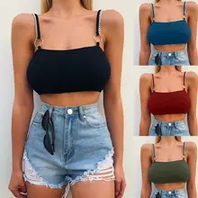 Women Sexy Casual Tank Top Solid Straps Camis Ladies Sleeveless Summer Crop Top Shirt Cami Top Women Sexy Casual Tank Top Solid Straps Camis Ladies Sleeveless Summer Crop Top Shirt Cami Top