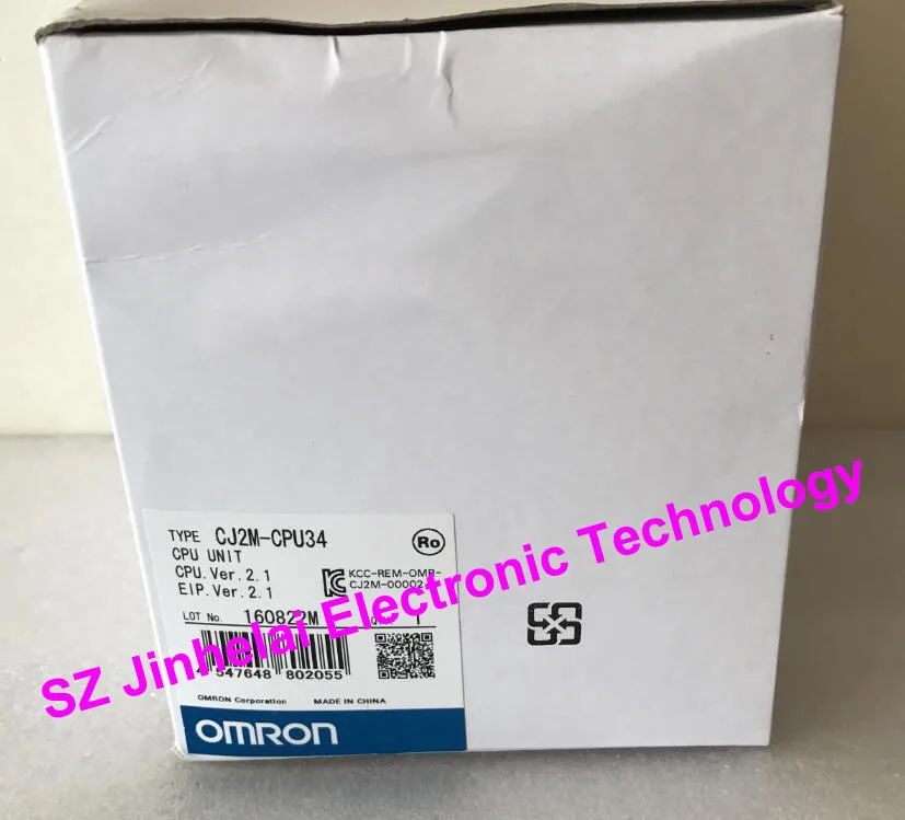 

New and original OMRON CJ2M-CPU34 CPU UNIT