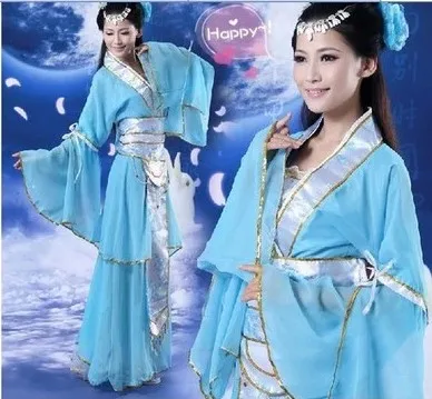 Древняя китайская традиционная костюм династии Тан Классическая Одежда для танцев Hanfu Фея набор принцессы династии Китая Hanfu платье