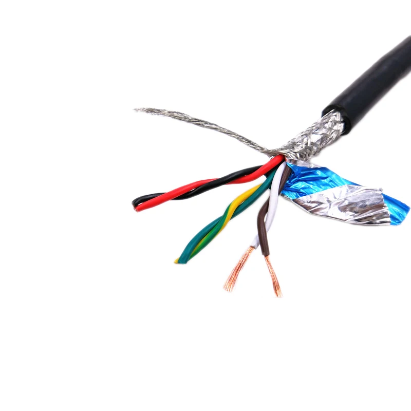 24AWG 2 ядра 4 6 ядер 8 core1 метр 485 провод сигнала связи RVSP из чистой меди