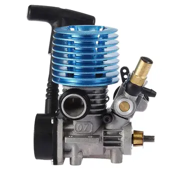 

1.14CC 7CXP Side Exhaust Metal Nitro Engine Hand Pull Starter For 1/16 Scale RC Racing Model Buggy Car Truck 31000 rpm