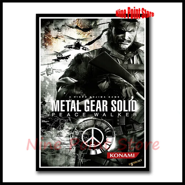 Metal Gear Solid Coated paper Poster Metal Gear Solid Wall