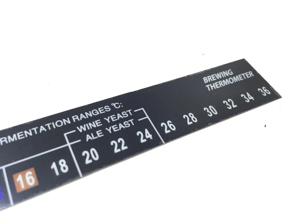 

DIGITAL STICK ON THERMOMETER FOR HOME BREW 2C TO 36C Beer Spirits wine