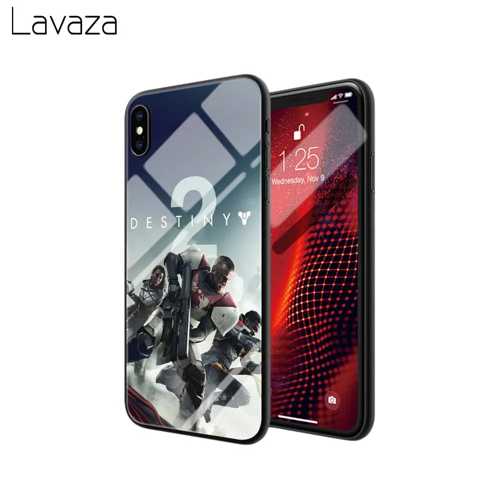 Чехол Lavaza Destiny 2 из закаленного стекла для Apple iPhone 6 6s 7 8 Plus X 5 5S SE XS 11 Pro Чехол для MAX XR - Цвет: TG9