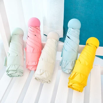 

Uv Mini Windproof Umbrella Rain Women Super Strong Umbrella High Quality Ultralight Sunscreen Regenschirm Rain Umbrellas 60U110