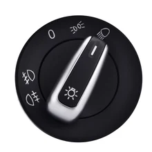 For VW Golf 5 6 GTI Mk5 Mk6 Jetta 5 6 Passat B6 Touran Tiguan Car Interior Parts Headlight Switch Fog Lamp Switch 5ND941531A 2x transparent housing headlight lens shell cover lamp assembly for vw mk5 golf 5 gti gli jetta 2005 2009 car styling xnc