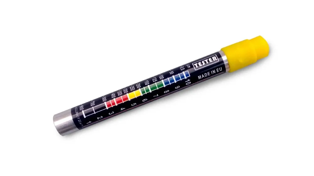 Paint Tester paint thickness meter gauge crash test check(3 years warranty) on Paint Tester paint thickness meter gauge crash test check(3 years warranty) on