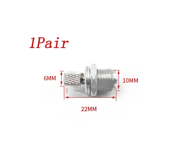 1Pair Aluminum Alloy Push Button Hatch Locks Cover Locker CNC RC Boat