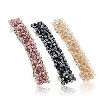 3 шт Женская Девушка четыре ряда заколка со стразами шпильки для волос заколки аксессуары