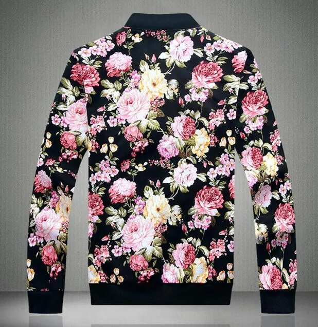 Men's Floral Jacket Lifestyle