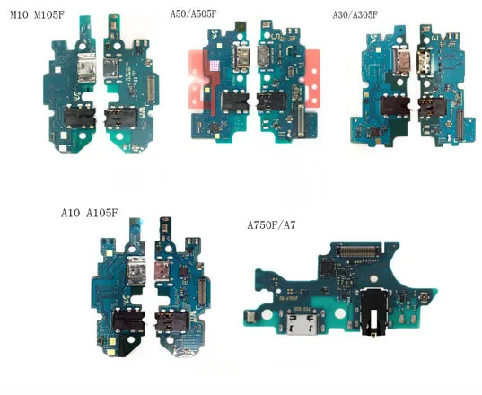 

USB Charger Charging Port Connector Flex For Samsung Galaxy M10 M105F M205F/A505F A305F/A10 A105F/A7 A750F Charger Dock Cable