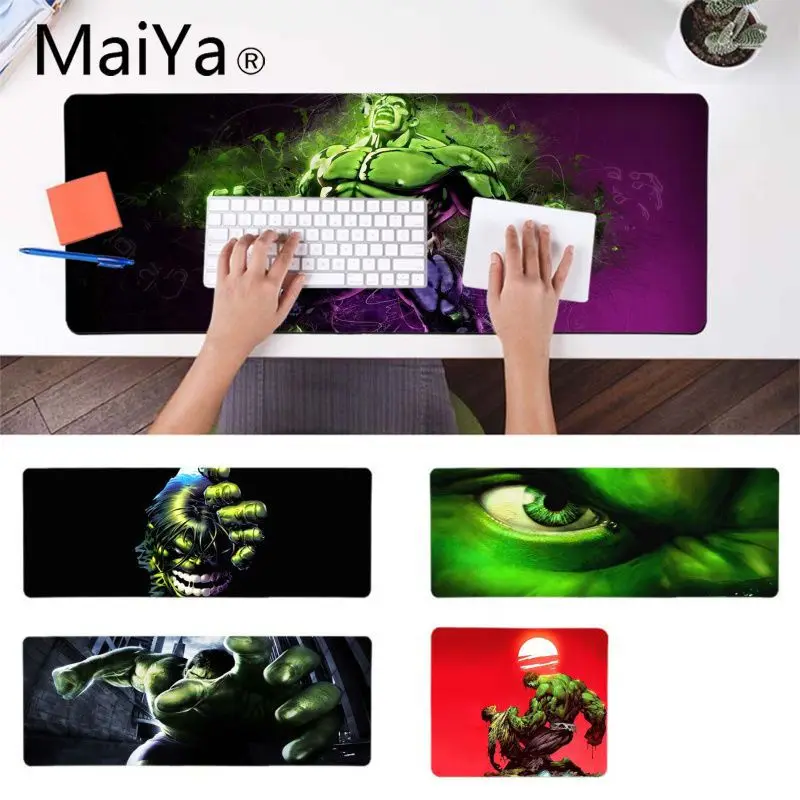 Marijuana Leaf Collage Mouse Pad Gaming Mousepad PC Laptop Computer Weed Pot