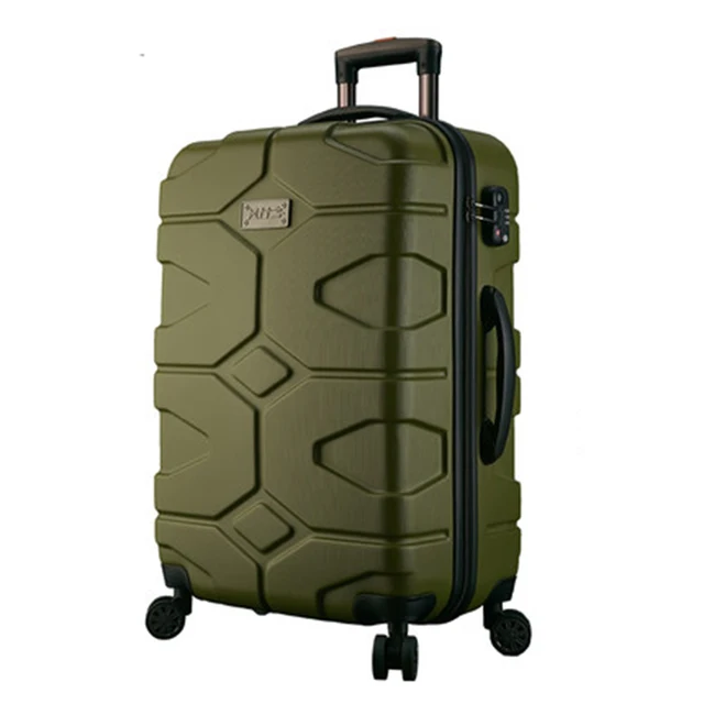 camouflage suitcase