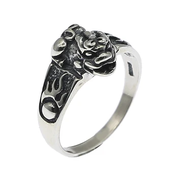 

S925 sterling silver men and women ring domineering couple silver jewelry simple ring
