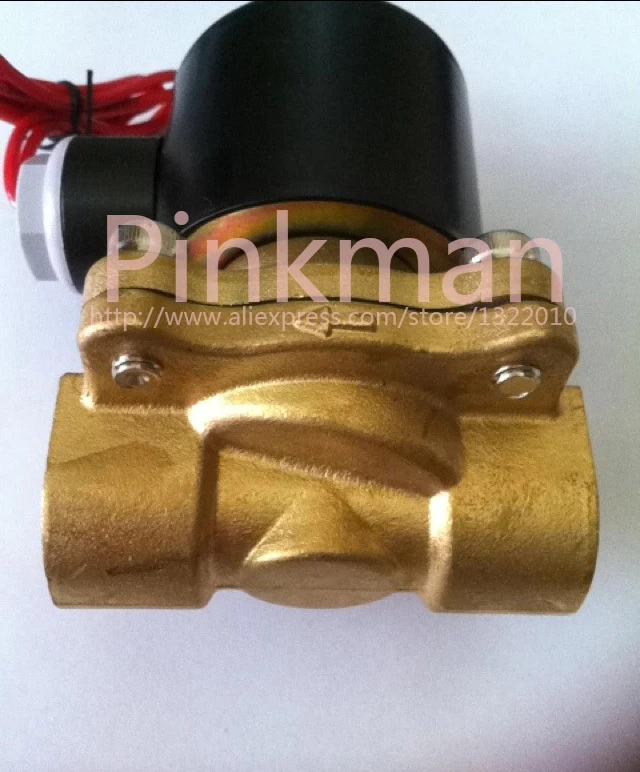 

1pc 2W160-15 2way2position 110V AC 1/2" Electric Solenoid Valve Water Air Normal Close