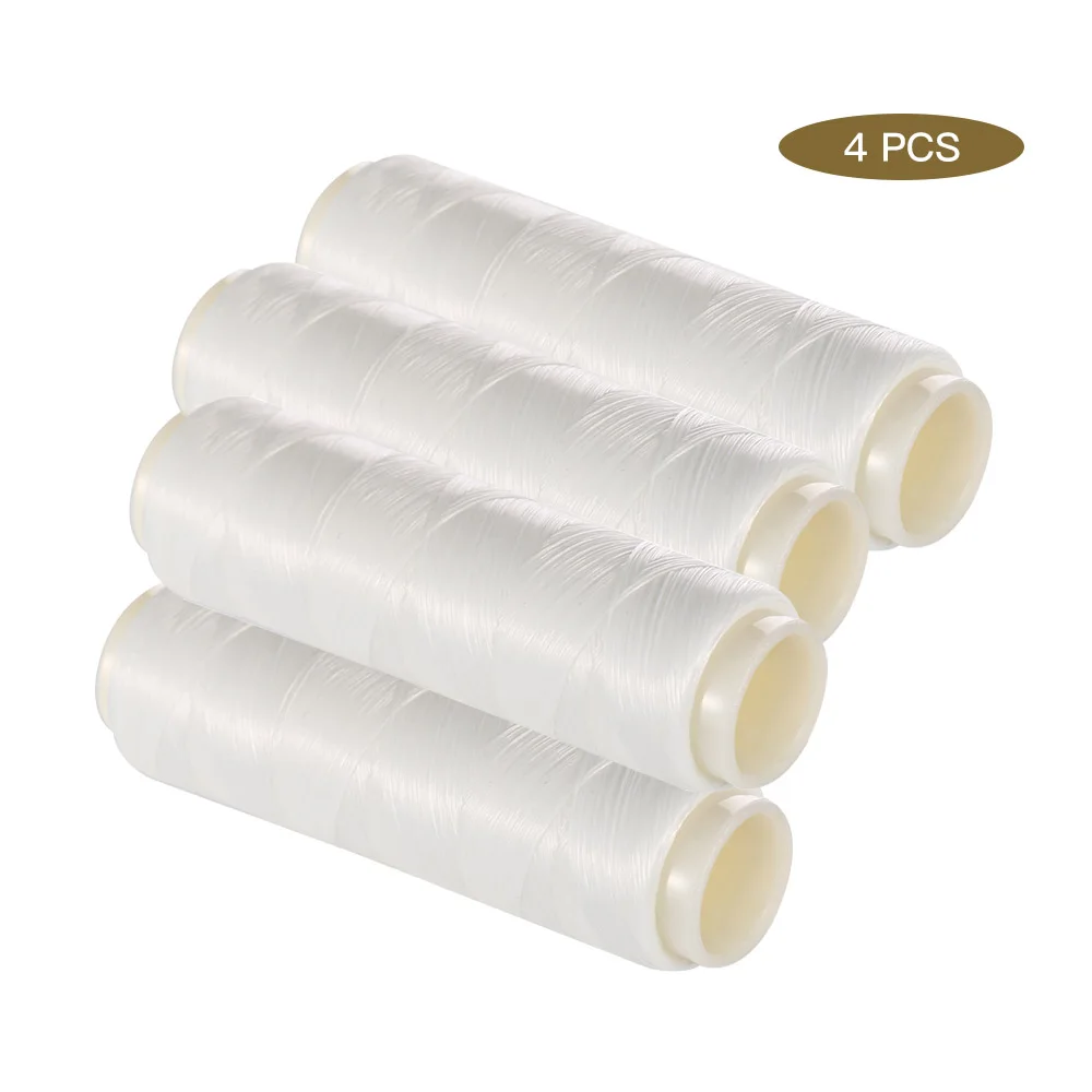 

4Pcs Fishing Line High Tensile Polyester Bait Elastic Thread Spool Sea Fishing Accessories Tackle Invisible Fishing Bait Line