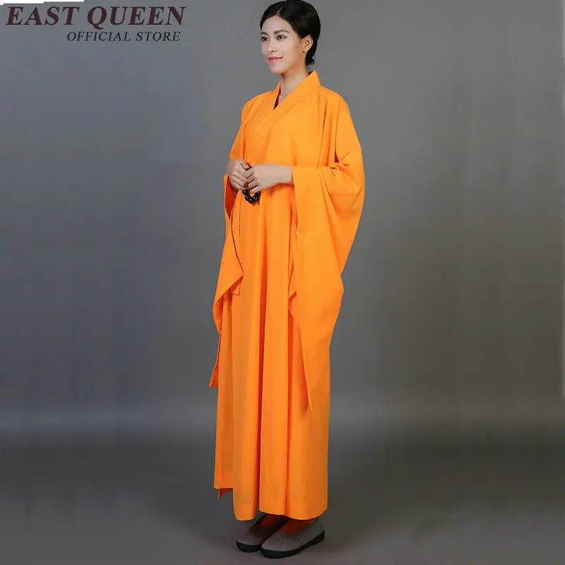 Haolin monk clothing одеяния буддийских монахов Женская буддийская одежда NN0839 C|monks