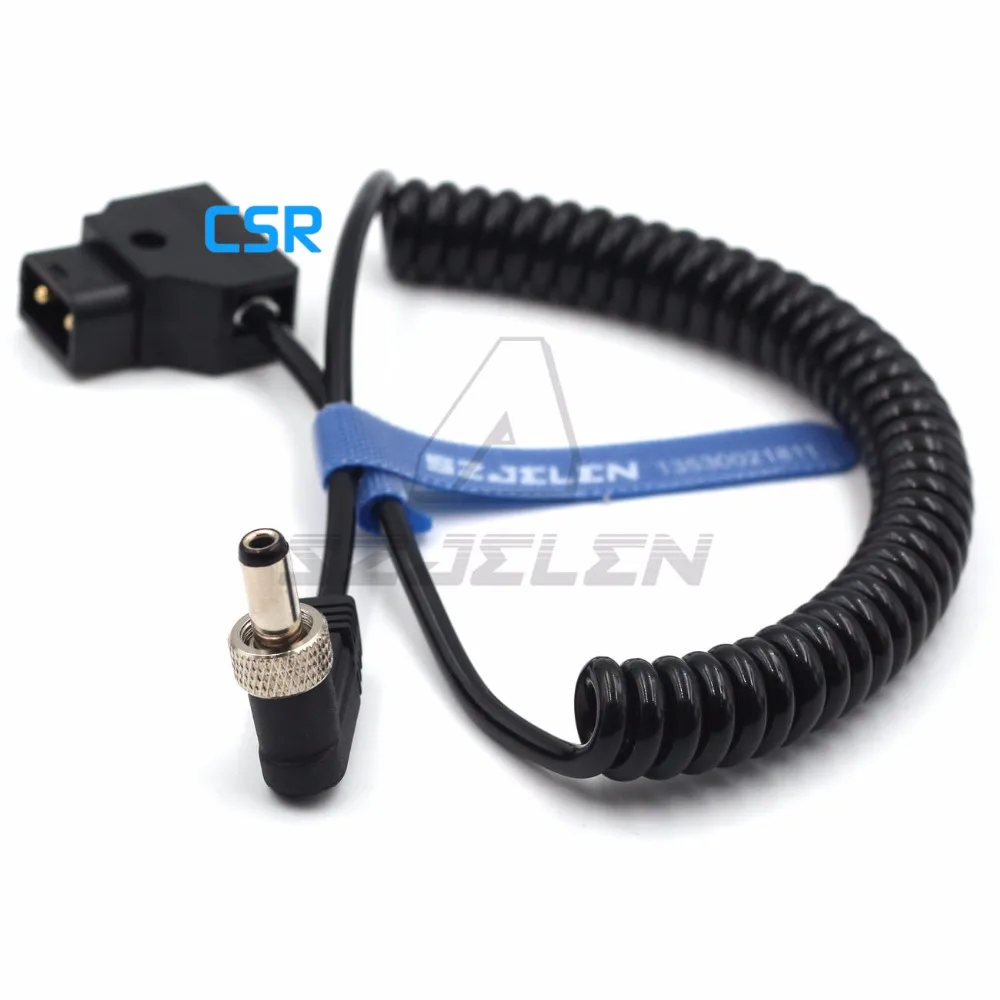 

DC5.5/2.1 Spring line to d tap Power cable for Video Devices Pix-E Pix-E5 Pix-E5H Pix-E7 Monitor power cord