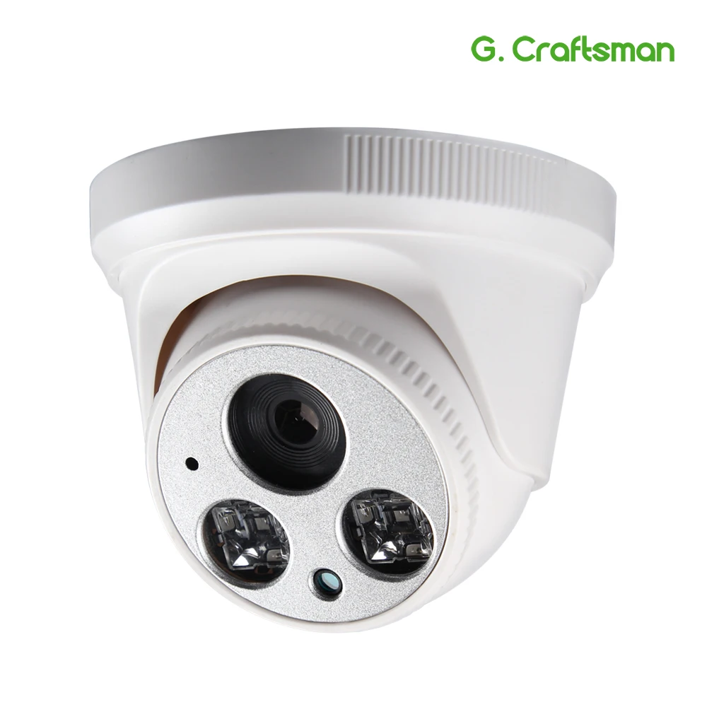 G. Мастер аудио 5MP POE Full-HD IP Камера купол инфракрасный Ночное видение CCTV видеонаблюдение Безопасность P2P пульт дистанционного управления