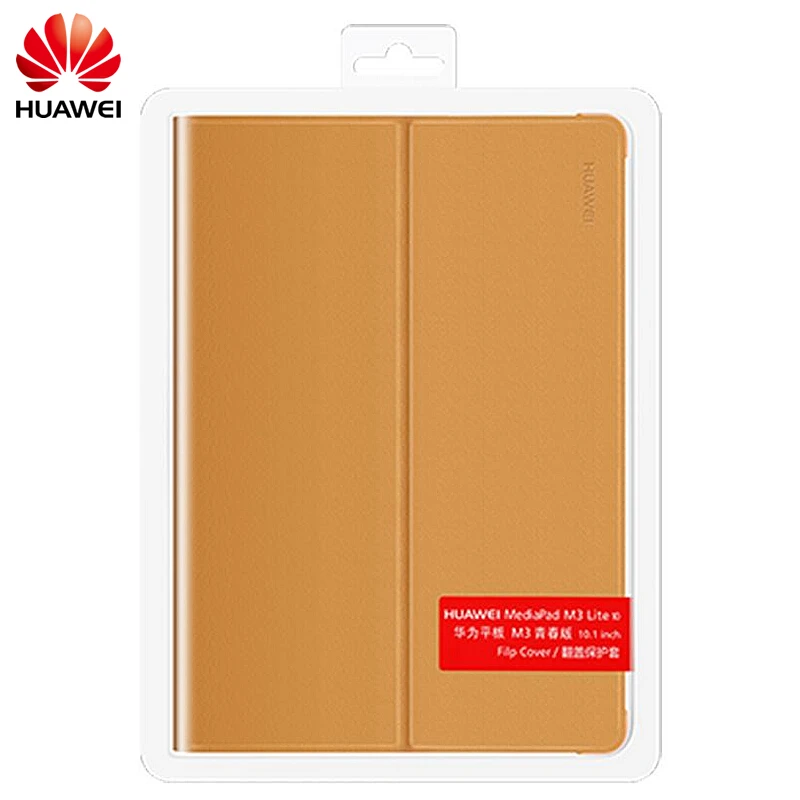 Оригинальный флип чехол для Huawei Mediapad M3 Lite кожаный 10 дюймов с функцией