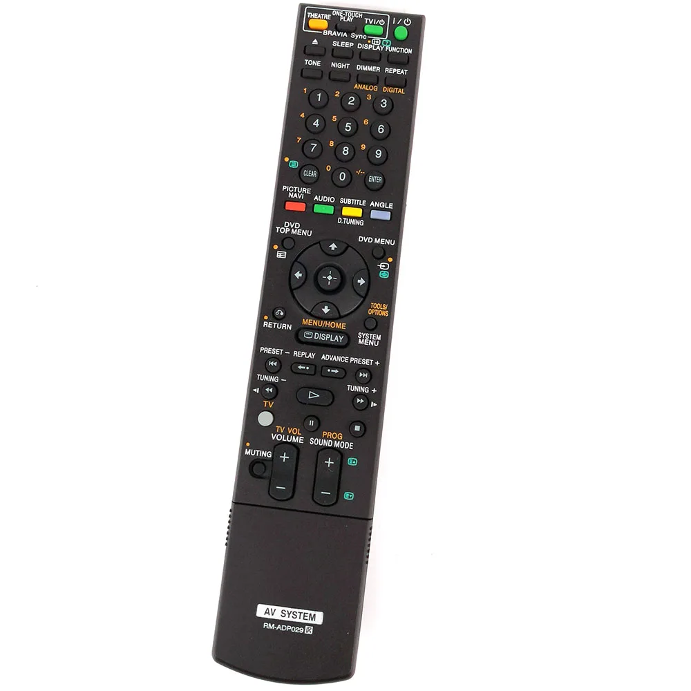New Replace RM ADP029 Remote Control For Sony AV SYSTEM Theater System