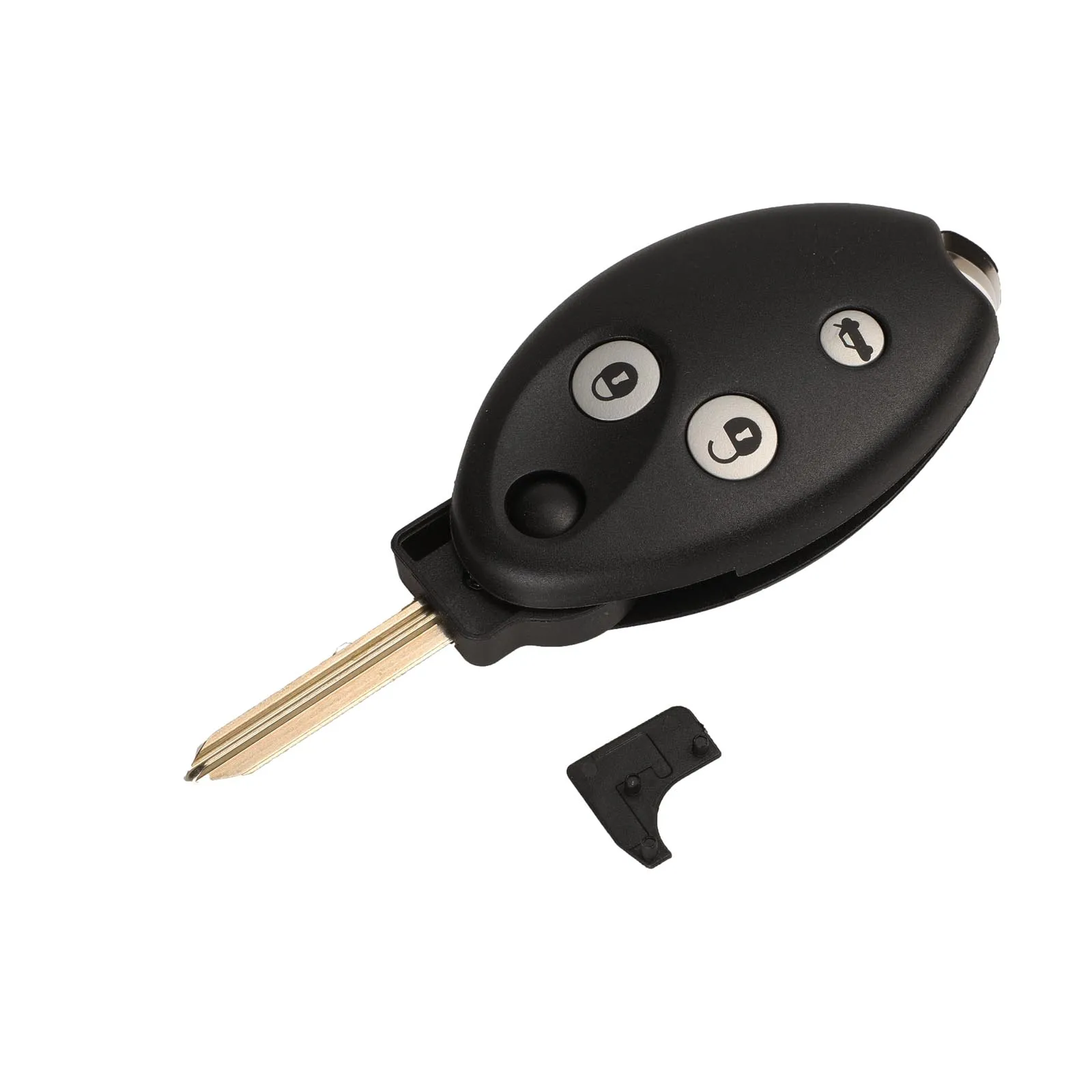 Jingyuqin 3 кнопки дистанционного флип Автомобильный Брелок оболочка для Citroen Xsara Picasso C4 C5 C6 Berlingo авто ключ чехол Замена