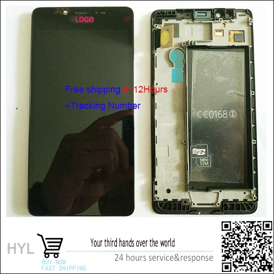 Original quality 100 NEW Touch screen digitizer LCD display with frame For Nokia lumia 950 fast