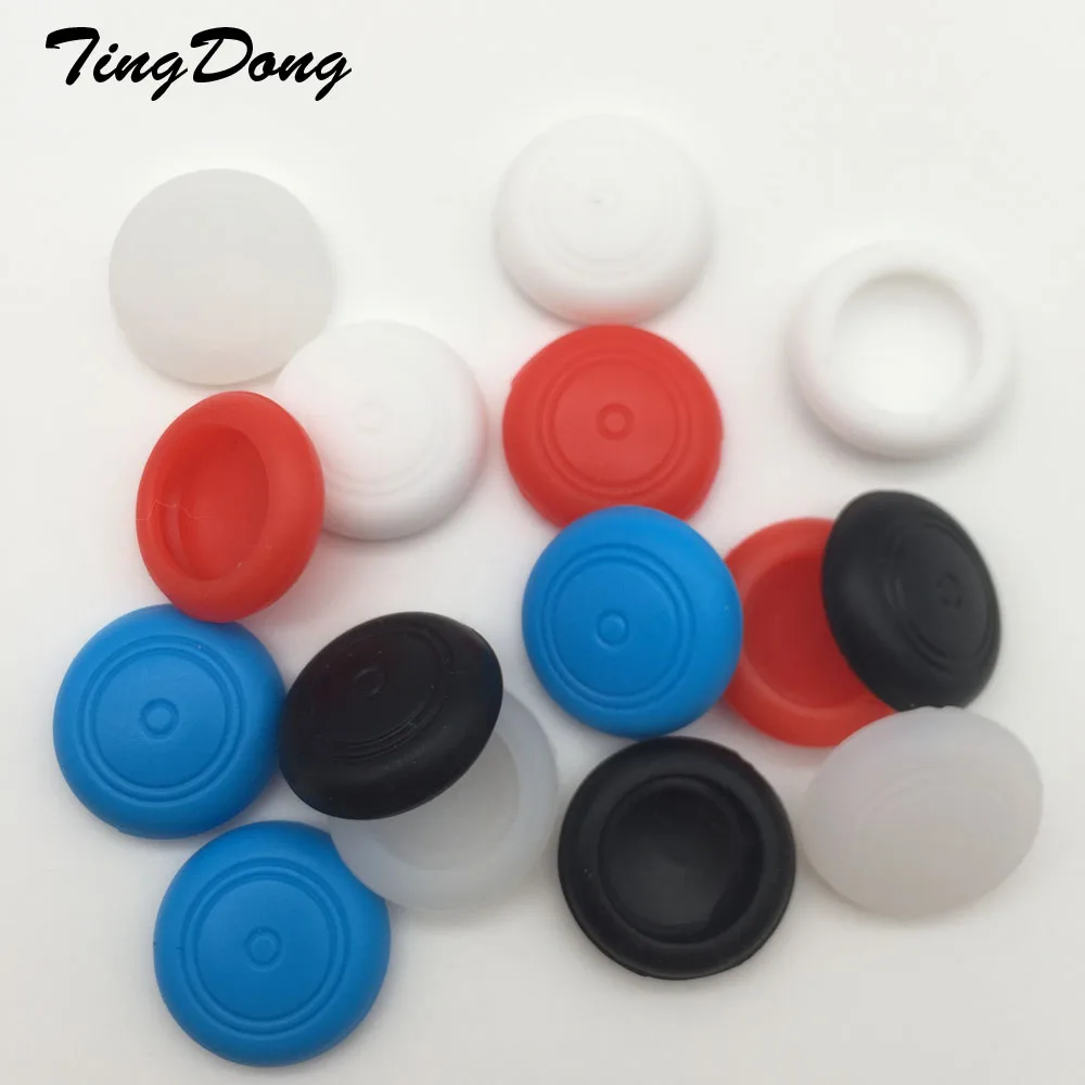 

TingDong 4 Silicone Thumb Stick Caps Gel Guards for Nintend Switch Joy-Con Controller Joystick Grips Game Accessories