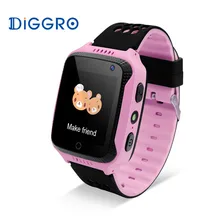 Android IOS diggro M01 Touch Дети GPS Смарт часы 2 г SIM вызовы чат анти-потерянный SOS удаленный детей детская безопасность Мониторы Здоровья помощник