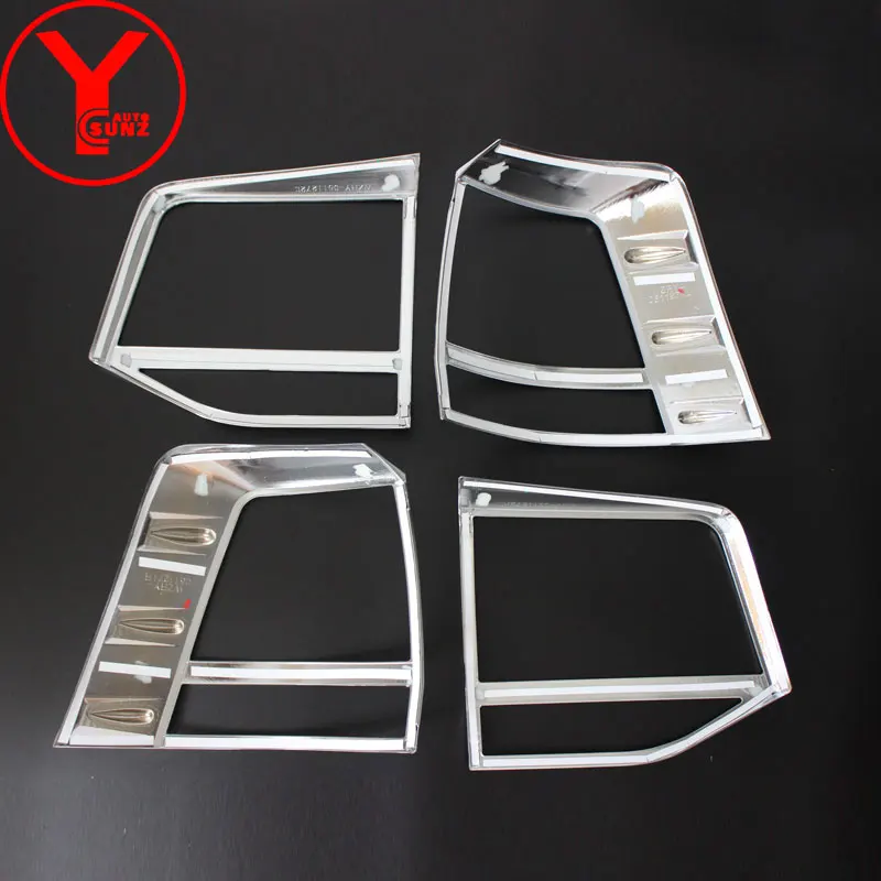 Хромированный задний фонарь для Toyota Land cruiser 200 GXR V6 V8 2016 2017 2018 2019 аксессуары из АБС