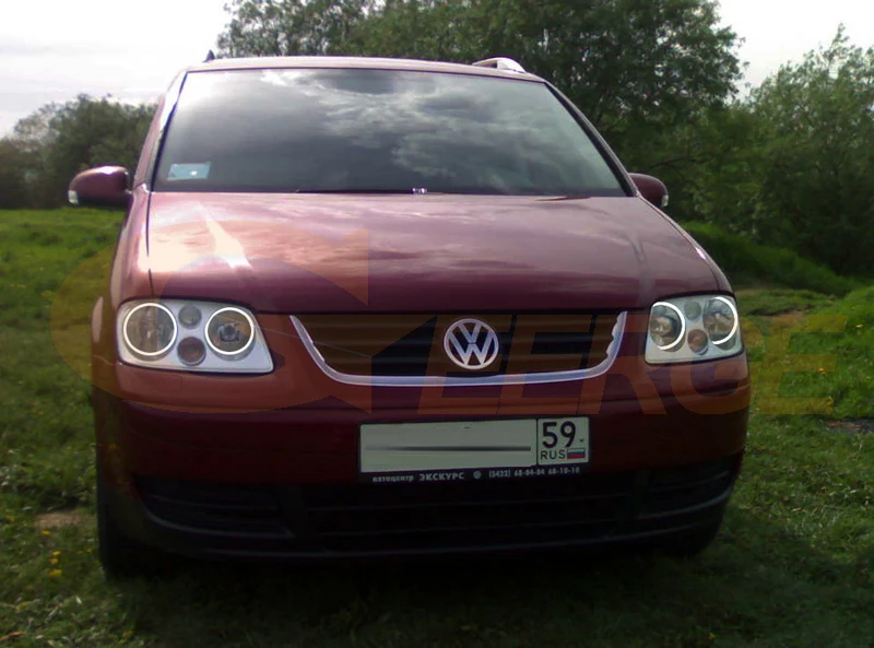 Volkswagen Touran 2003 2004 2005 2006 ccfl angel eyes(4)