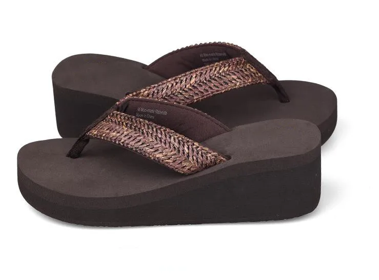 eva wedge flip flops summer