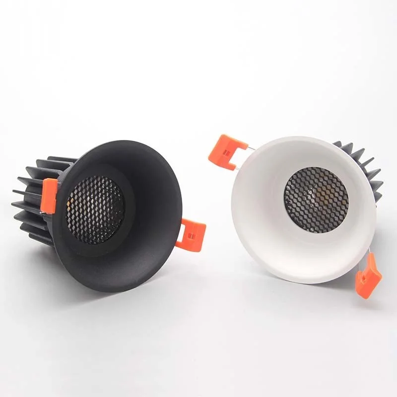 Фоновая лампа труба прожекторы CREE COB 7W10W12W сотовая сеть антибликовые светодиодные