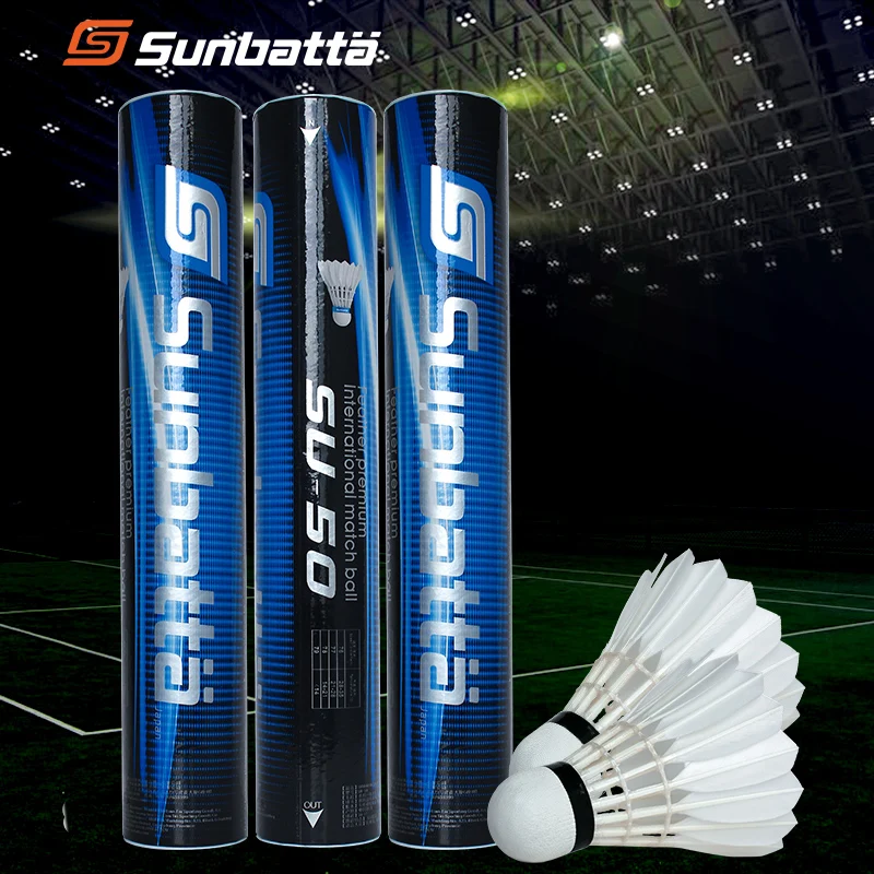 

Sunbatta SU-50 competition grade badminton shuttlecock