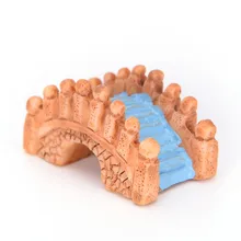 5 шт. мини винтажный мост орнамент миниатюрное украшение для сада в виде Феи Ландшафтный Декор Инструменты DIY аксессуары поставки случайный цвет