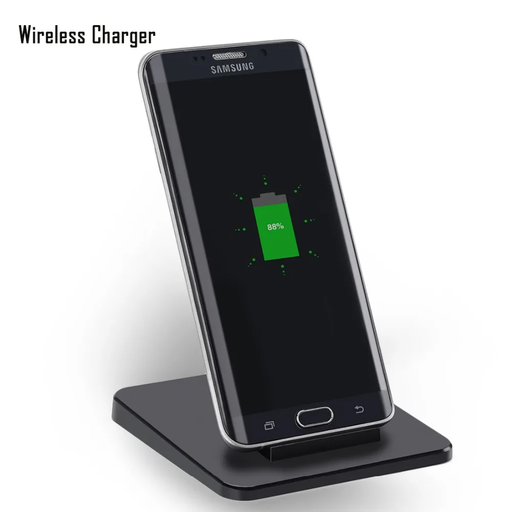 10w output Qi Wireless Charger Charging Pad for samsung s6