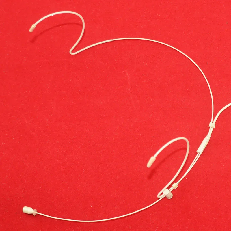 HM-4022S Vocal Wired Wireless Headset Microphone for Teaching with 3Pin Mini XLR Connector Beige Color Earhook Style | Электроника