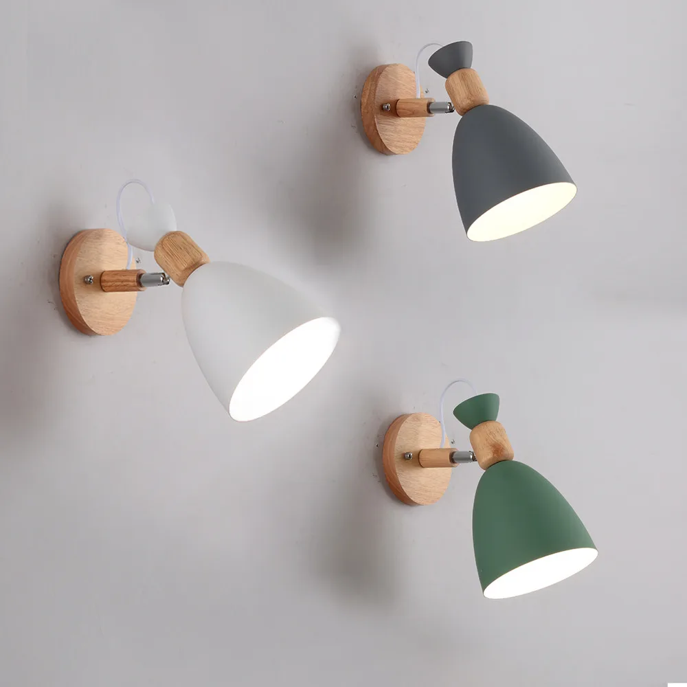 E10 Nordic wall lamp living room children