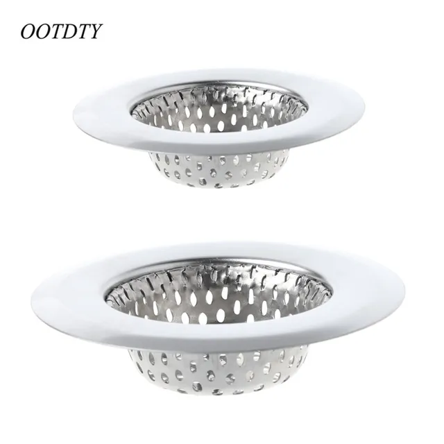 Us 0 98 20 Off Ootdty Modern Simple Design House Kitchen Stainless Steel Sink Drain Filter Sewer Colanders Filters Kitchen Accessory Hair In Kitchen