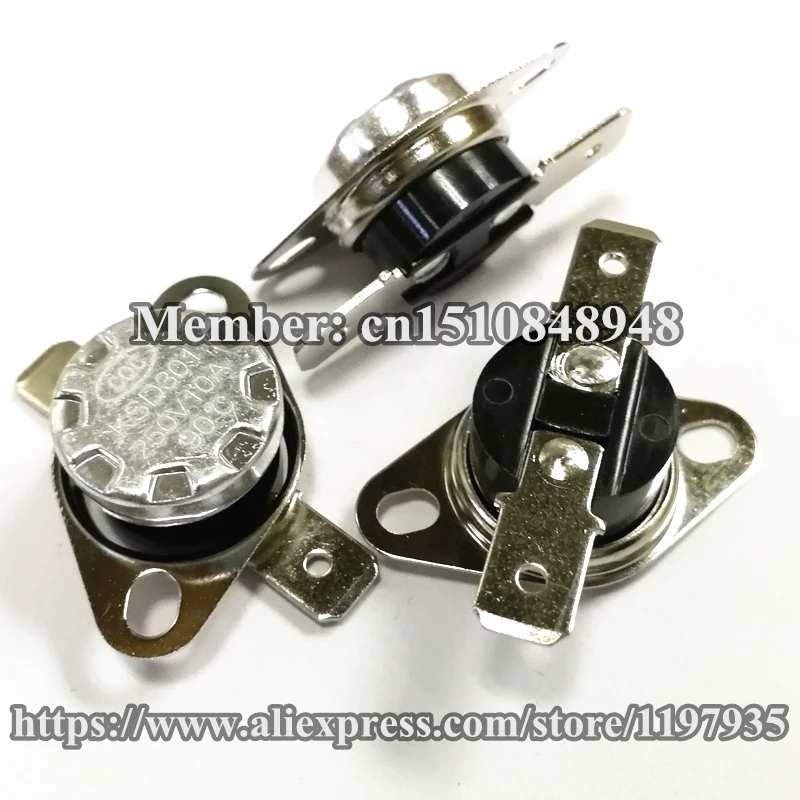 

KSD301 Thermostat temperature switch 90 degrees 250V 10A 90 degrees