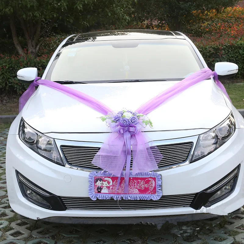 Wedding Car Decoration Simulation Korean Float Flowers Wedding Car Decoration Simulation Korean Float Flowers Decorate Party Festival Supplies Ecorative Wreaths In Artificial Dried