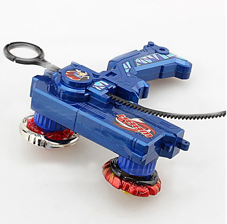 1piece Beyblade Double Launcher for Beyblade Metal Fusion Spinning Tops, 3 colors Available