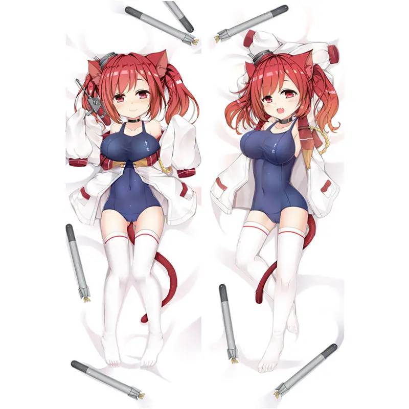 Аниме игры Azur Lane наволочки Azur Lane Dakimakura Чехол сексуальные девушки 3D двухсторонняя постельные принадлежности обниматься тела Чехол AL03A - Цвет: Peach skin