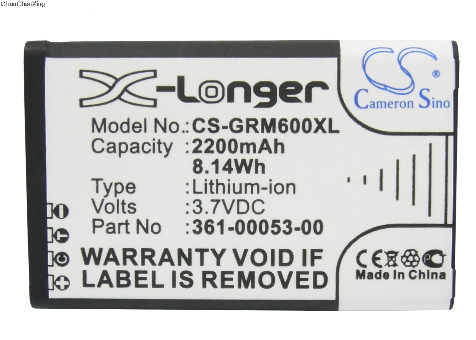 Billig Cameron Sino 2200mAh Batterie 361 00053 00 für Garmin Alpha 100 handheld, Montana 600,600 T, 600t Camo, 650,650 T,