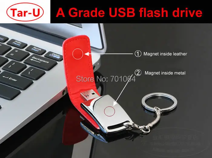 Горячая кожа usb флэш-накопитель+ брелок 16 Гб кожа usb флэш-накопитель s 32 ГБ памяти палочки ручки диски подарок